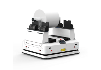Robot cấp nguyên liệu và dỡ hàng cho máy phủ lớp