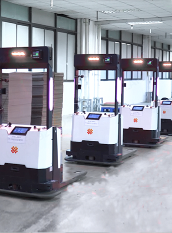 Máy robot xe nâng không người lái